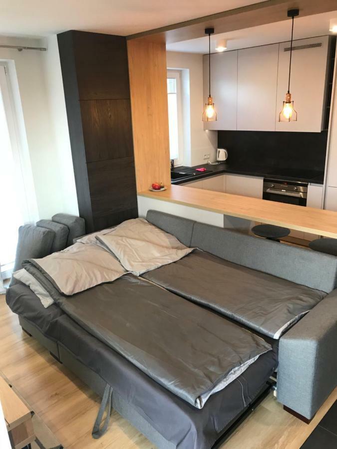 Apartament Zagnanska - Garaz Apartment เคียลเซ ภายนอก รูปภาพ